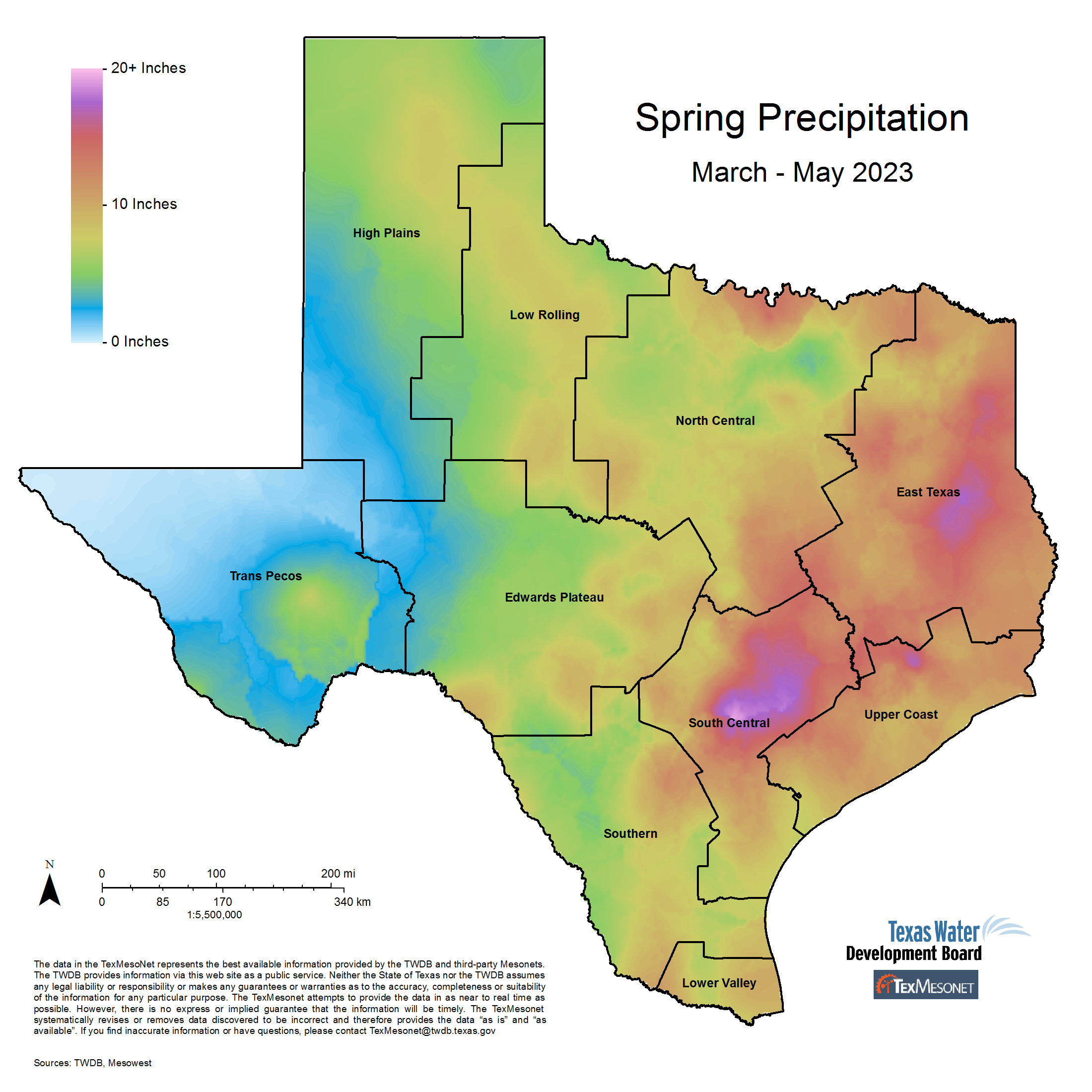 Spring Precip Image