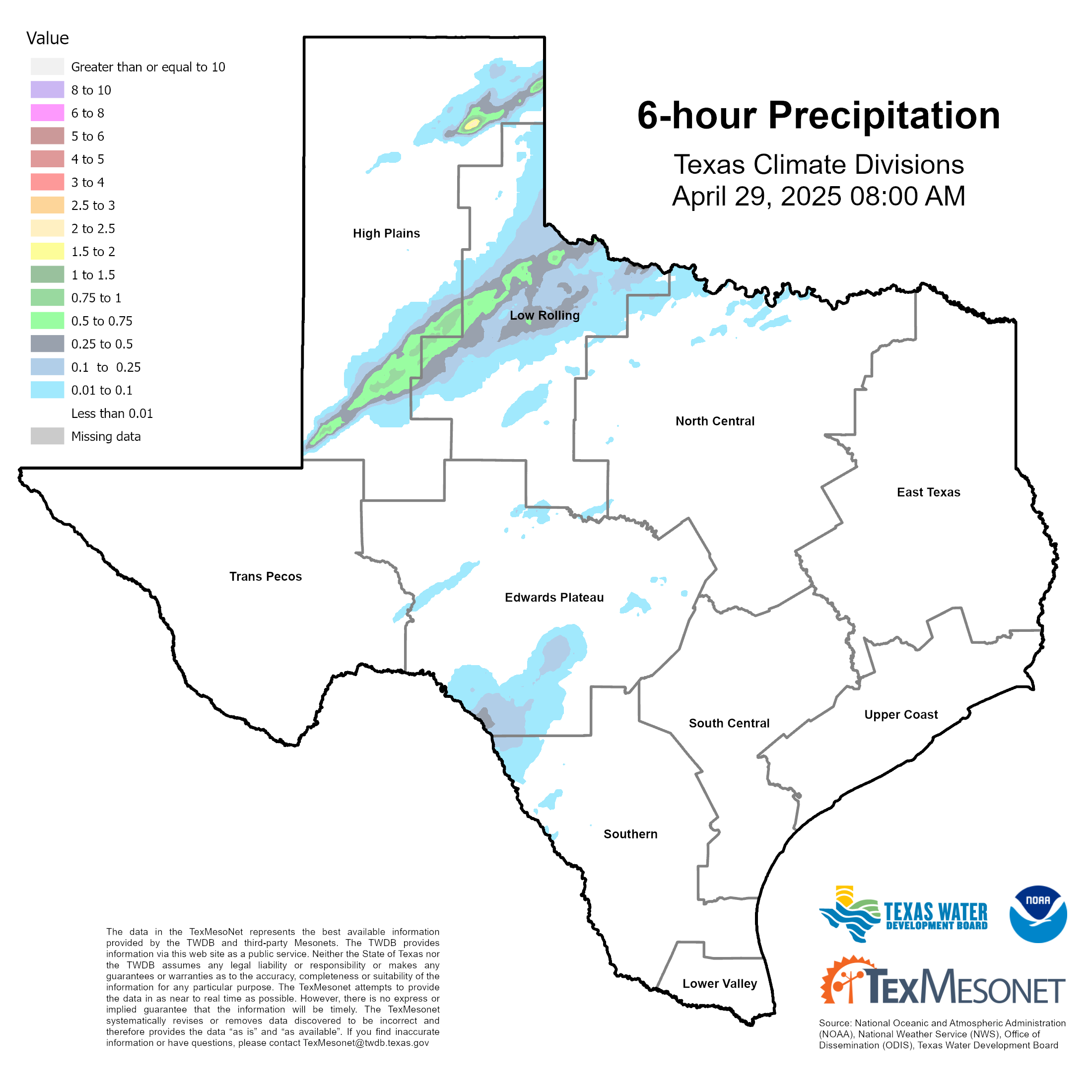 6Hr Precip Image